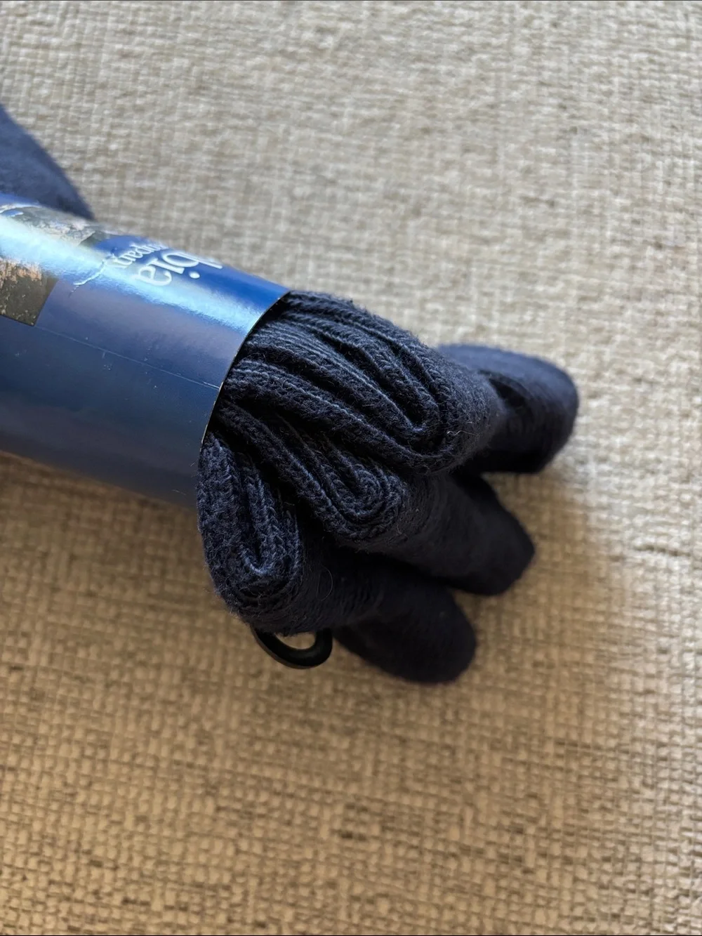 NWT Columbia Men's Navy Crew Socks - 3-pack